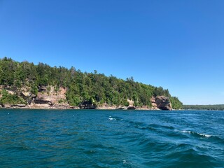 Naklejka premium Great Lakes Michigan