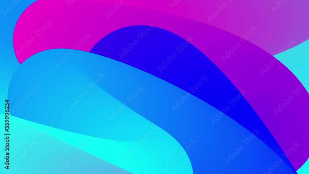 Poster beautiful gradients with shades of blue purple flow along elegantly twisted line or pipe. beautiful 