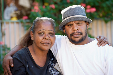 Indigenous Australian Man and Woman