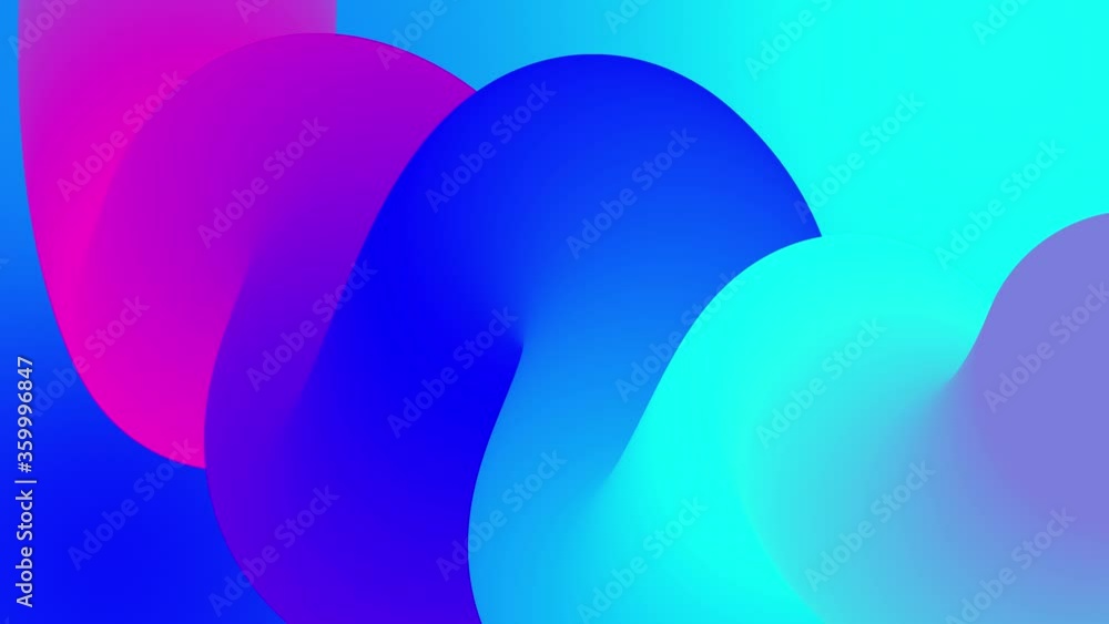 Poster beautiful gradients with shades of blue purple flow along elegantly twisted line or pipe. beautiful 