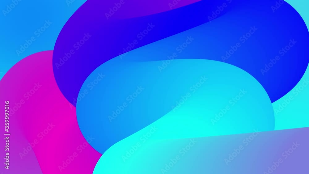 Poster beautiful gradients with shades of blue purple flow along elegantly twisted line or pipe. beautiful 