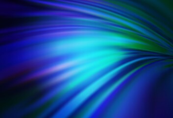 Dark BLUE vector blurred bright template. New colored illustration in blur style with gradient. Elegant background for a brand book.