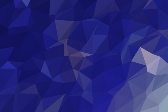 Colorful polygonal mosaic background out of triangles for creative design work