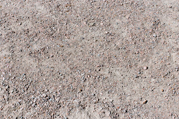 Texture of the soil light color content