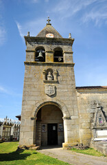Fototapeta na wymiar Iglesia de San Juan (San Xoan) en Laza, Galicia, España