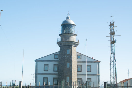 luanco lighthouse place for a walk and reflection