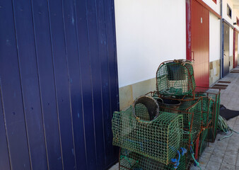 fishing port area in luanco