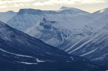 maalselv mountain valley view