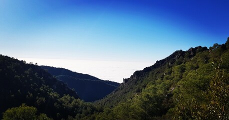 panorama of the mountains