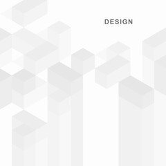 Obraz premium Abstract geometric technological background. Vector creative design.