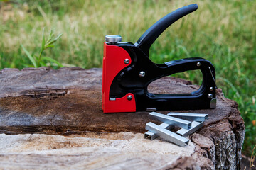 
Construction Equipment Stapler with Staples