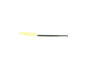 screws and dowel nails on the table