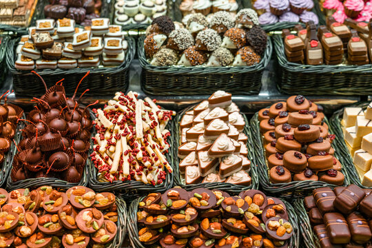 Sweet Chocolate For Sale In Spanish Market