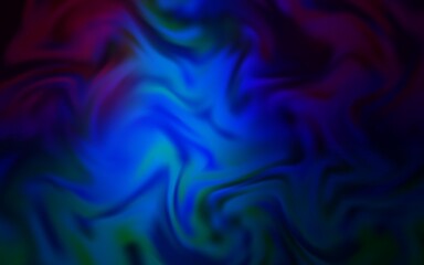 Dark BLUE vector glossy abstract background. Abstract colorful illustration with gradient. The best blurred design for your business.