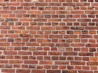 brickwork home wall, texture, background, red burnt brick