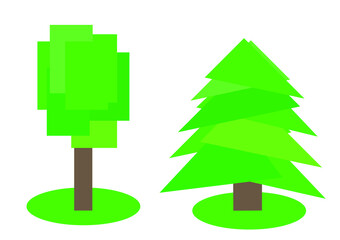 christmas tree illustration