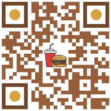 Qr Code Fast Food Restaurant