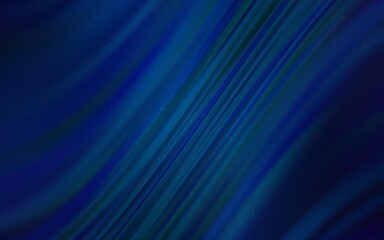 Dark BLUE vector background with galaxy stars. Shining illustration with sky stars on abstract template. Pattern for astronomy websites.