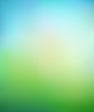 Nature Abstract background. Green blurred gradient backdrop. Vector illustration. Eco concept for your graphic design, banner, poster.