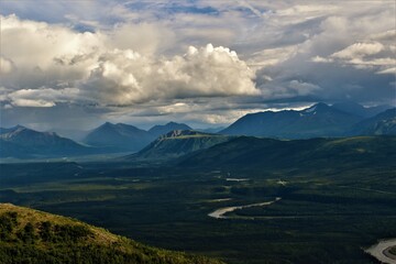 Obraz na płótnie Canvas Denali national park, USA, Alaska