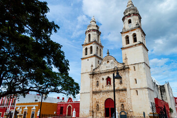 Iglesia en Campeche,México