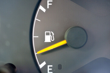 Naklejka premium car petrol gauge