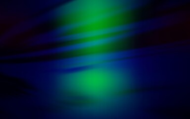 Dark Blue, Green vector colorful abstract texture. Colorful abstract illustration with gradient. The best blurred design for your business.