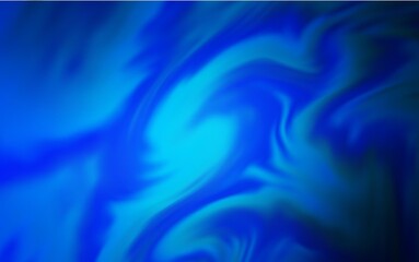 Dark BLUE vector blurred bright pattern. Creative illustration in halftone style with gradient. Completely new design for your business.