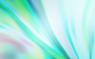 Light Blue, Green vector colorful abstract texture. New colored illustration in blur style with gradient. New style design for your brand book.
