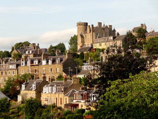 General view of the historic Scottish Borders town Selkirk, in Scotland, UK.