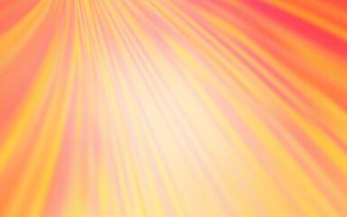 Obraz premium Light Orange vector blurred shine abstract background. Creative illustration in halftone style with gradient. New style for your business design.