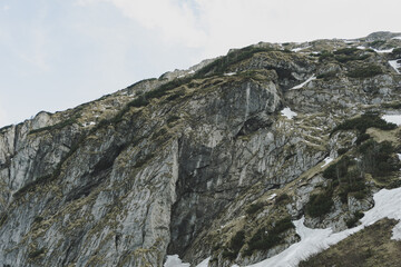 rock in the mountains of crete