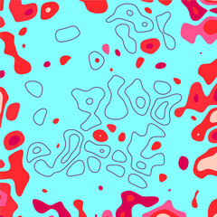 COLORFUL ABSTRACT PAPER CUT WITH LINE FOR WALLPAPER BACKGROUND. COVER DESIGN. VECTOR ILUSTRATION