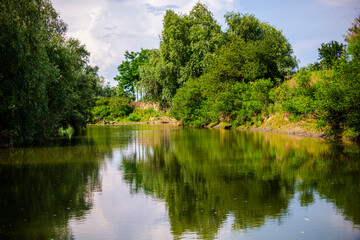 Fototapeta na wymiar Danube Delta Landscape