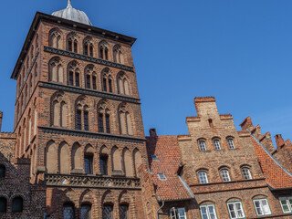 Abendstimmung in Lübeck an der Ostsee