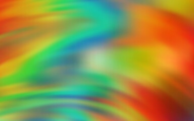 Light Multicolor vector blurred bright pattern. Modern abstract illustration with gradient. Smart design for your work.