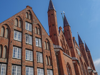 Abendstimmung in Lübeck an der Ostsee