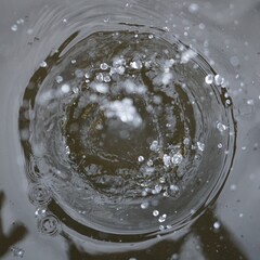 Splash ripples