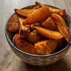 potato chips in a bowl