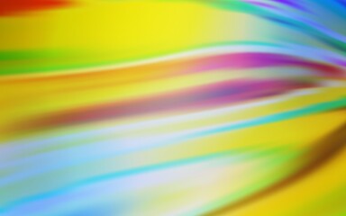 Light Blue, Yellow vector abstract bright template. Abstract colorful illustration with gradient. Completely new design for your business.