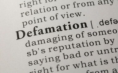 definition of defamation
