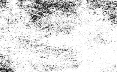 Rough black and white texture vector. Distressed overlay texture. Grunge background. Abstract textured effect. Vector Illustration. Black isolated on white background. EPS10