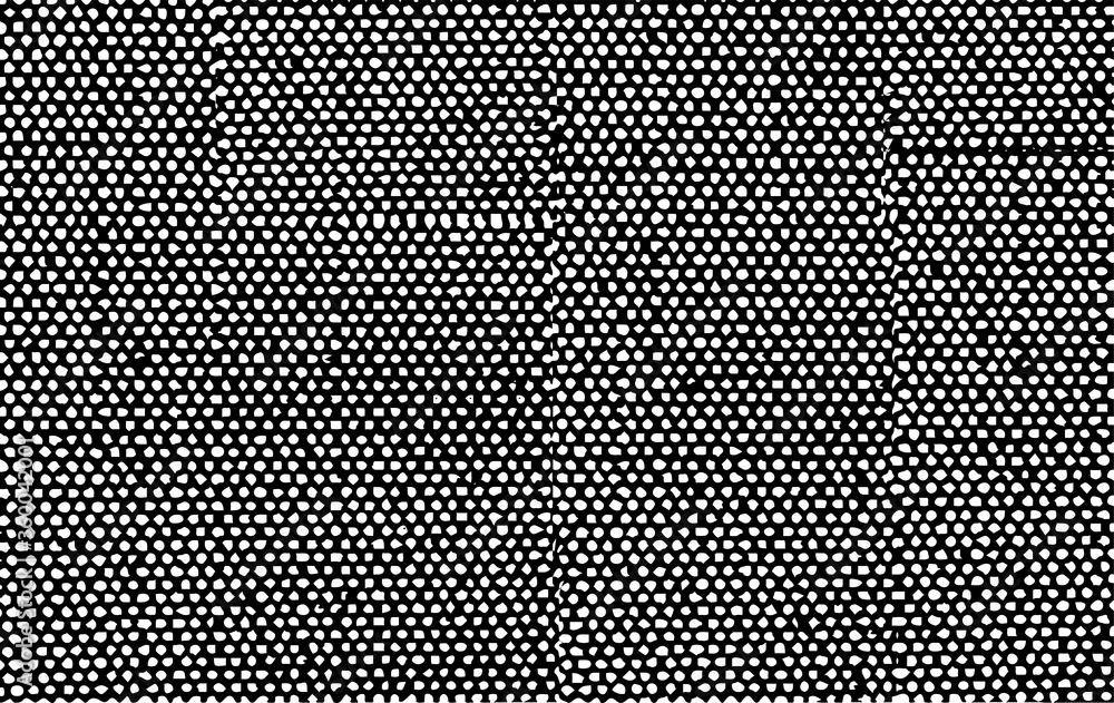 Poster vector fabric texture. distressed texture of weaving fabric. grunge background. abstract halftone ve
