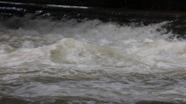 waterfall river in the park of monza #06
