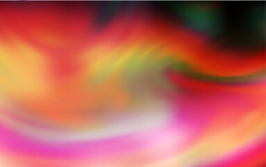 Light Red, Yellow vector blurred bright template. Shining colored illustration in smart style. New style for your business design.