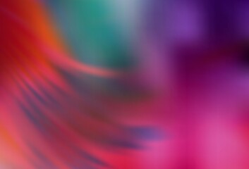 Light Pink, Red vector blurred template. Shining colored illustration in smart style. The best blurred design for your business.