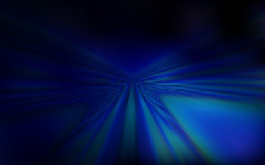 Naklejka premium Dark BLUE vector backdrop with bent lines. Glitter abstract illustration with wry lines. Elegant pattern for a brand book.