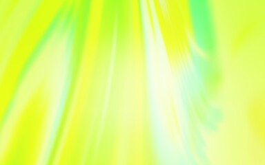 Light Green, Yellow vector blurred background. Glitter abstract illustration with gradient design. Elegant background for a brand book.
