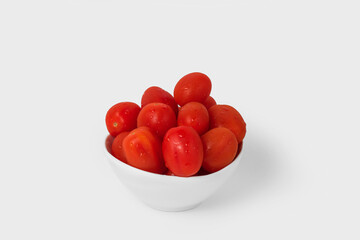 bowl of red cherries