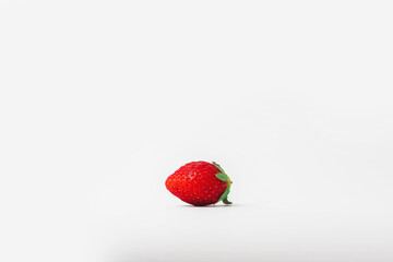 strawberry on a white background